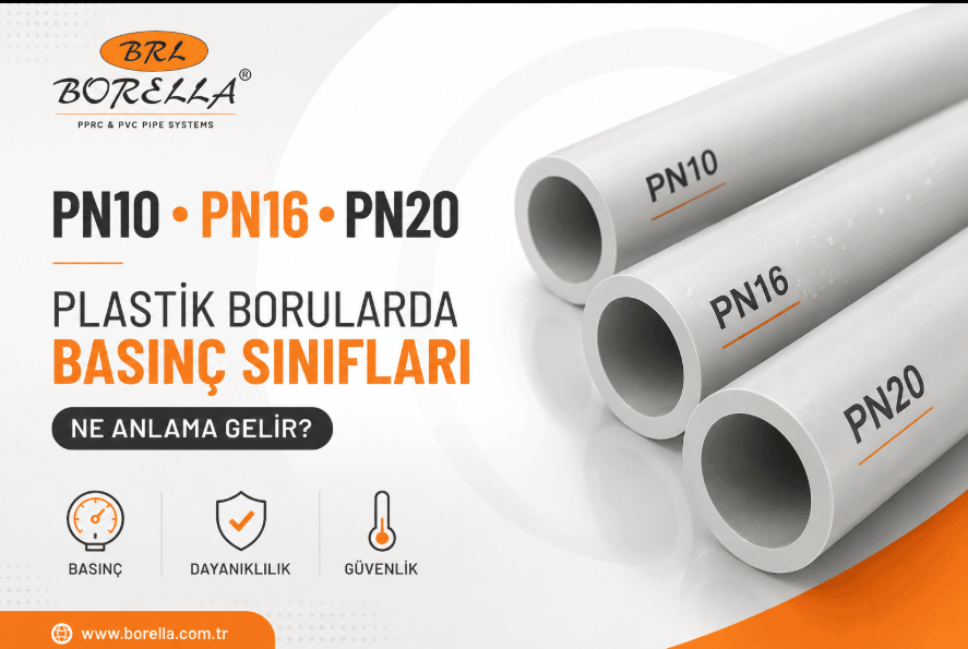 Plastik Borularda Basınç Sınıfları (PN10, PN16 ve PN20) Ne Anlama Gelir?