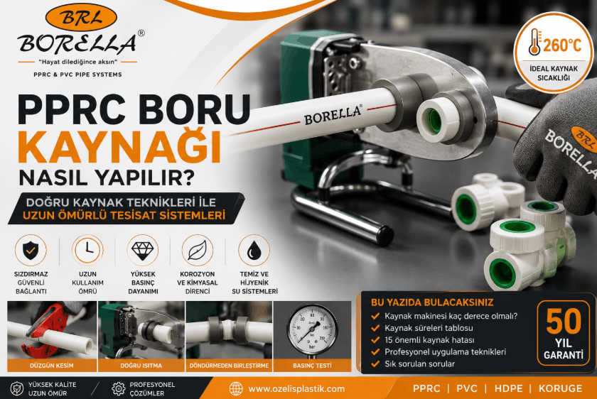 PPRC Boru Kaynağı Nasıl Yapılır? Doğru Kaynak Sıcaklığı, Bekleme Süresi ve En Sık Yapılan 15 Hata (2026 Uzman Rehberi)